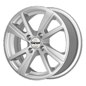 Carwel БРОСНО 27 (127) SB Серебристый металлик 5.5x14/4x98 ET35 D58.5