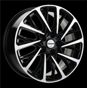 Carwel ОЛАНГА 1804 (CHERY TIGGO 8/ 8 PRO) ABT Черный глянцевый с полированной лицевой частью 7.5x18/5x108 ET47 D60.1
