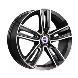 K&K ТАНАИС (КС750) АЛМАЗ ЧЕРНЫЙ Черный глянцевый с полированной лицевой частью