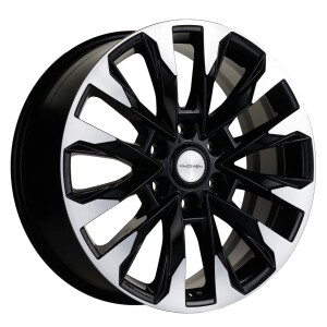 Khomen Wheels 2010 (TANK300/500) BLF Черный глянцевый с полированной лицевой частью