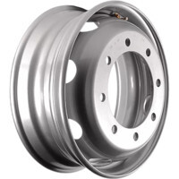 Jantsa 8/26/221/145 RAL9006 6.75x19.5/8x275 ET145 D221