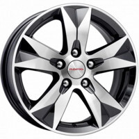 K&K Crossline-оригинал (КС713) Алмаз черный 6.5x16/5x114.3 ET47 D66.1