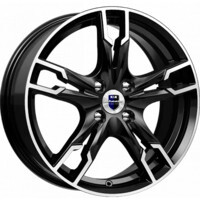 K&K Солар (КС875) Алмаз черный 7x17/5x108 ET43 D67.1