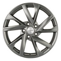 Khomen Wheels KHW1714 (Audi A4) Gray 7x17/5x112 ET49 D66.6