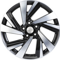 Khomen Wheels KHW1801 (Murano) Black-FP