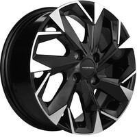 Khomen Wheels KHW1402 (Honda Civic) Black-FP