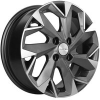 Khomen Wheels KHW1402 (Toyota Corolla) Gray-FP 5.5x14/4x100 ET43 D60.1