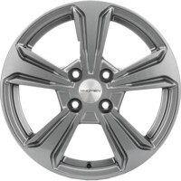 Khomen Wheels KHW1502 (Rio/Solaris) Gray