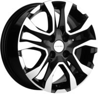 Khomen Wheels KHW1503 (Vesta) Black-FP