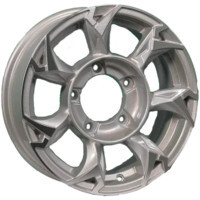 Khomen Wheels KHW1505 (Jimny) F-Silver-FP