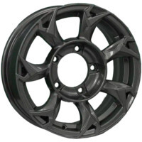 Khomen Wheels KHW1505 (Jimny) Gray 5.5x15/5x139.7 ET5 D108.1