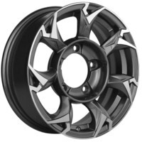 Khomen Wheels KHW1505 (Lada NIVA 4x4) Gray-FP