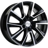 Khomen Wheels KHW1507 (Rapid/Fabia) Black-FP