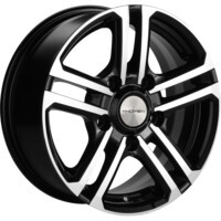Khomen Wheels KHW1602 (Niva 4x4) Black-FP 6.5x16/5x139.7 ET40 D98.5