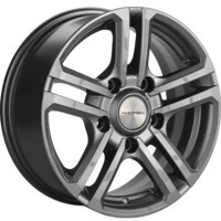 Khomen Wheels KHW1602 (Niva 4x4 Bronto) Gray