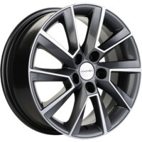 Khomen Wheels KHW1604 (Kamiq/Rapid/Scala) Gray-FP 6x16/5x100 ET38 D57.1