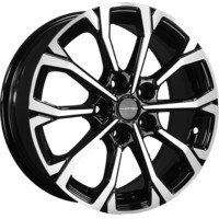 Khomen Wheels KHW1605 (Huyndai/Kia) Black-FP