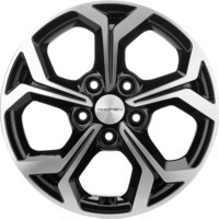 Khomen Wheels KHW1606 (Huyndai/Kia) Black-FP