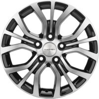 Khomen Wheels KHW1608 (Chery Tiggo 3/Tiggo 3 Pro) Black-FP 6.5x16/5x108 ET45 D60.1