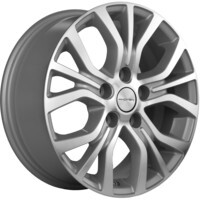 Khomen Wheels KHW1608 (Chery Tiggo 3/Tiggo 3 Pro) F-Silver-FP 6.5x16/5x108 ET45 D60.1