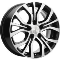 Khomen Wheels KHW1608 (DFM 580) Black-FP