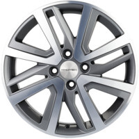 Khomen Wheels KHW1609 (Rio I/Solaris I) Gray-FP 6x16/4x100 ET48 D54.1
