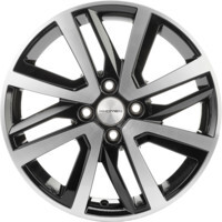 Khomen Wheels KHW1609 (Rio II/Solaris II) Black-FP