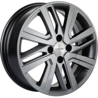 Khomen Wheels KHW1609 (XRay) G-Silver 6x16/4x100 ET41 D60.1