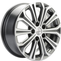 Khomen Wheels KHW1610 (Fluence/Juke) Gray-FP