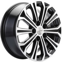 Khomen Wheels KHW1610 (Toyota/Suzuki) Black-FP 6.5x16/5x114.3 ET45 D60.1