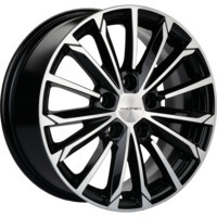 Khomen Wheels KHW1611 (Huyndai/Kia) Black-FP 6.5x16/5x114.3 ET50 D67.1