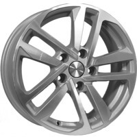 Khomen Wheels KHW1612 (Mitsubishi) F-Silver-FP