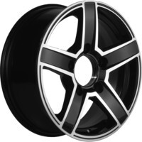 Khomen Wheels KHW1614 (Niva 4x4) Black-FP 6.5x16/5x139.7 ET40 D98.5