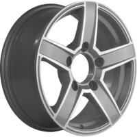 Khomen Wheels KHW1614 (Niva 4x4) F-Silver-FP