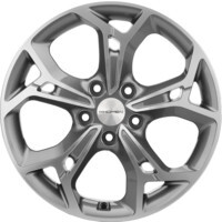 Khomen Wheels KHW1702 (CX-5/Seltos/Optima) Gray-FP