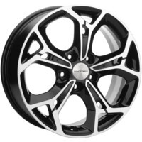 Khomen Wheels KHW1702 (Evolute i-Joy) Black-FP