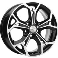 Khomen Wheels KHW1702 (Kia K5) Black-FP