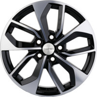 Khomen Wheels KHW1703 (Kodiaq/Tiguan) Black-FP
