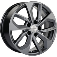 Khomen Wheels KHW1703 (Octavia) Gray 7x17/5x112 ET49 D57.1