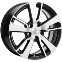 Khomen Wheels KHW1704 (Ford C-Max) Black-FP 7x17/5x108 ET50 D63.35