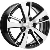 Khomen Wheels KHW1704 (Hyundai Tucson IV/Kia Sportage V) Black-FP 7x17/5x114.3 ET43.5 D67.1