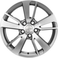 Khomen Wheels KHW1704 (Outlander) Gray-FP