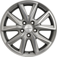 Khomen Wheels KHW1706 (Ceed) G-Silver-FP