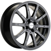 Khomen Wheels KHW1707 (KIA Rio I/II Solaris I/II) Gray 6.5x17/4x100 ET44 D54.1