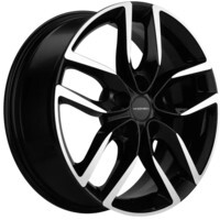 Khomen Wheels KHW1708 (Dongfeng AX7/Evolute i-PRO) Black-FP 6.5x17/5x108 ET43 D65.1