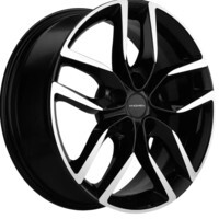 Khomen Wheels KHW1708 (Jolion) Black-FP