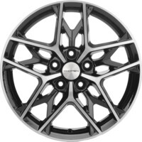 Khomen Wheels KHW1709 (CX-5/Seltos/Optima) Black-FP 7x17/5x114.3 ET50 D67.1