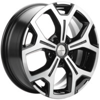 Khomen Wheels KHW1710(2) (Mercedes Vito) Black-FP