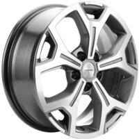 Khomen Wheels KHW1710(2) (VW Transporter) Gray-FP 6.5x17/5x120 ET55 D65.1