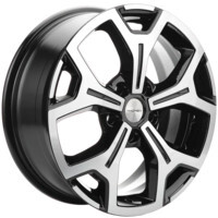 Khomen Wheels KHW1710 (Chery tiggo 7pro) Black-FP